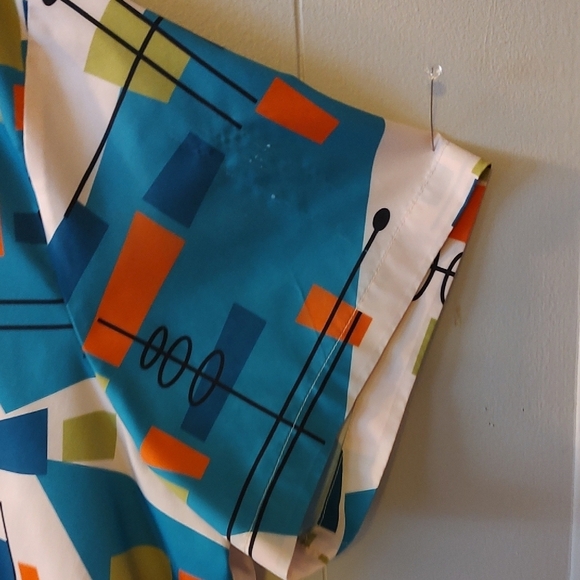 Retro Geometric Men's Shirt 3XL - Picture 9 of 9